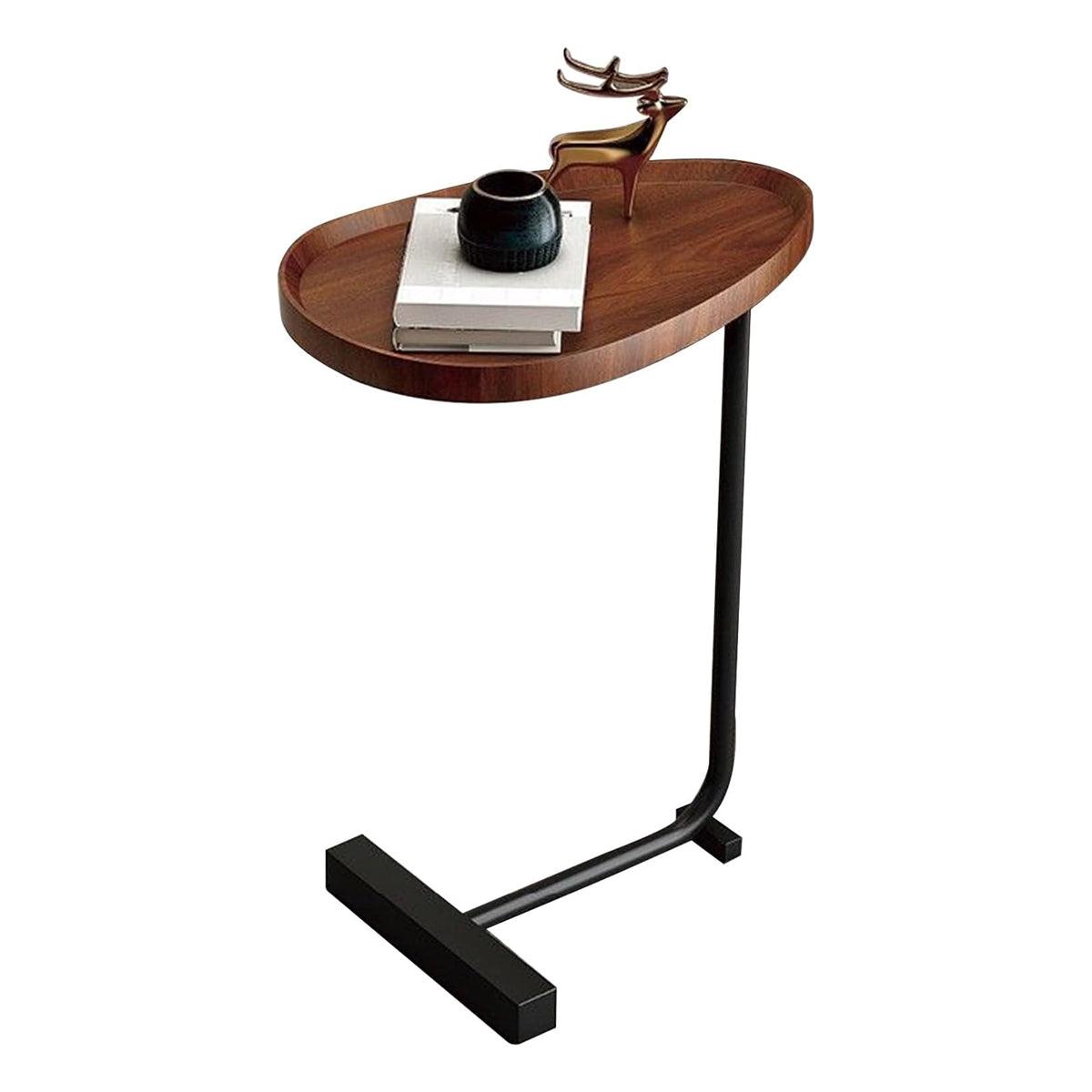 Fashion Snack Side Table C Shaped End Table for Sofa Couch Bed Small Living Room V528-SOFA-CABINET-670288