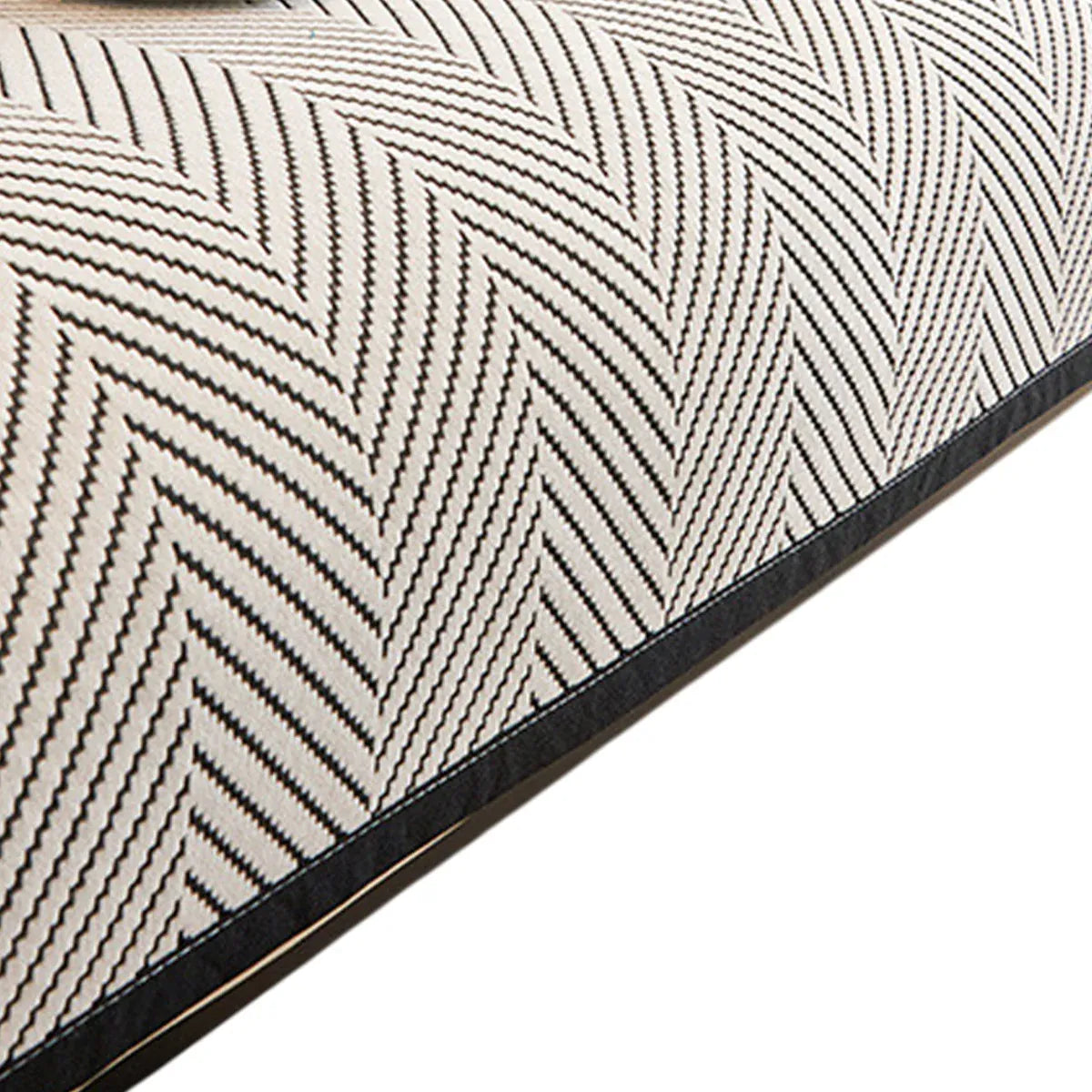 Sofa Cushion Cover Modern Non Slip Couch Protector Furniture Seat Slipcover Pad - 70x150cm V528-SOFA-COVER-BLACK-150-114566