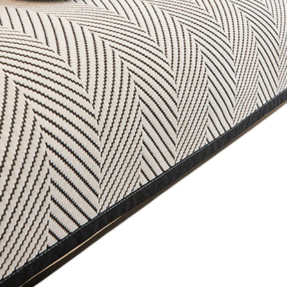 Sofa Cushion Cover Modern Non Slip Couch Protector Furniture Seat Slipcover Pad - 70x150cm V528-SOFA-COVER-BLACK-150-114566
