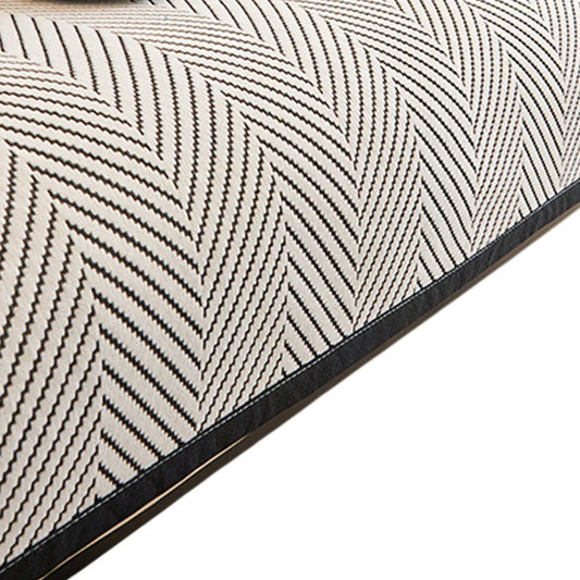 Sofa Cushion Cover Modern Non Slip Couch Protector Furniture Seat Slipcover Pad - 70x150cm V528-SOFA-COVER-BLACK-150-114566