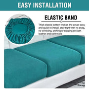 Stretch Sofa Slipcover 4 Seasons Universal Couch Protector Elastic Fabric Cover - Single-Blue V528-SOFA-COVERS-SINGLE-BLUE-944432