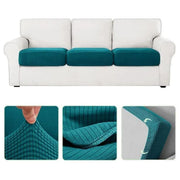 Stretch Sofa Slipcover 4 Seasons Universal Couch Protector Elastic Fabric Cover - Single-Navy V528-SOFA-COVERS-SINGLE-NAVY-367120