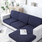 Stretch Sofa Slipcover 4 Seasons Universal Couch Protector Elastic Fabric Cover - Single-Navy V528-SOFA-COVERS-SINGLE-NAVY-367120