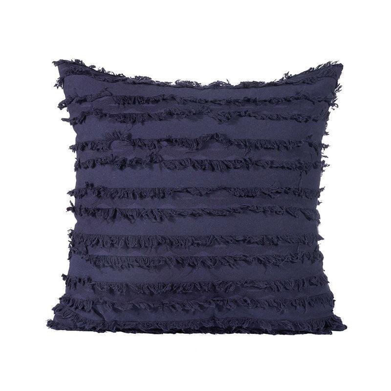 Boho Tassel Fringe Striped Cushion Cover Soft Home Decor Sofa Throw Pillow Case - Green V528-SOFACASE-GREEN-153202