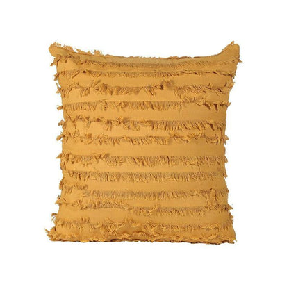 Boho Tassel Fringe Striped Cushion Cover Soft Home Decor Sofa Throw Pillow Case - Red V528-SOFACASE-RED-160921
