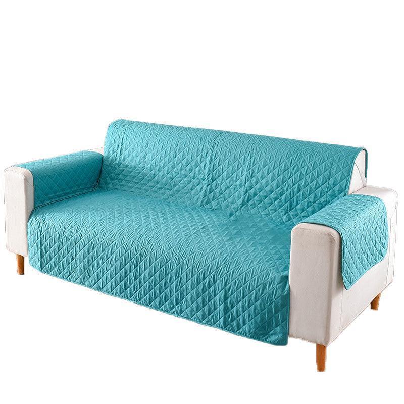 130X195cm Seater Pet Sofa Protector Cover Quilted Couch Covers Lounge Slipcover - Black V528-SOFACOVER-BLACK-130-196-72143
