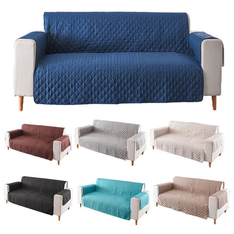 190x195cm Seater Pet Sofa Protector Cover Quilted Couch Covers Lounge Slipcover - Blue V528-SOFACOVER-BLUE-190-196-63003