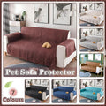 130X195cm Seater Pet Sofa Protector Cover Quilted Couch Covers Lounge Slipcover - Lake Blue V528-SOFACOVER-GREEN-130-196-99317
