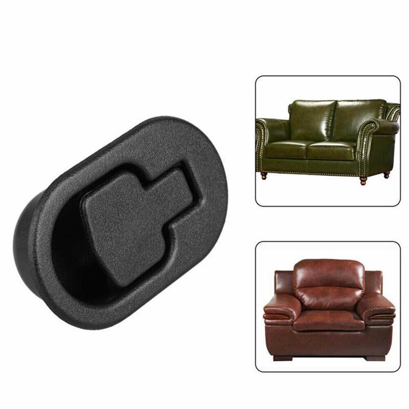2Pcs Lounge Recliner Chair Couch Sofa Handle Release Lever Replacement Stock V528-SOFAHANDLE-2PCS-BLACK-534743