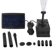 Solar Powered Water Fountain Pump Garden Pond Submersible Filter Fish Tank Kit V528-SOLAR-FOUNTAIN-106365