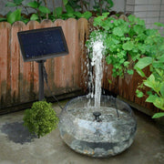Solar Powered Water Fountain Pump Garden Pond Submersible Filter Fish Tank Kit V528-SOLAR-FOUNTAIN-106365