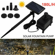 Solar Powered Water Fountain Pump Garden Pond Submersible Filter Fish Tank Kit V528-SOLAR-FOUNTAIN-106365