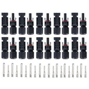 5-20 Pairs PV Connectors Solar Panel 30A Line Plug Socket Male Female IP67 - 5 Pairs V528-SOLARCONNECTOR-5PAIRS-405509