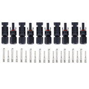 5-20 Pairs PV Connectors Solar Panel 30A Line Plug Socket Male Female IP67 - 5 Pairs V528-SOLARCONNECTOR-5PAIRS-405509