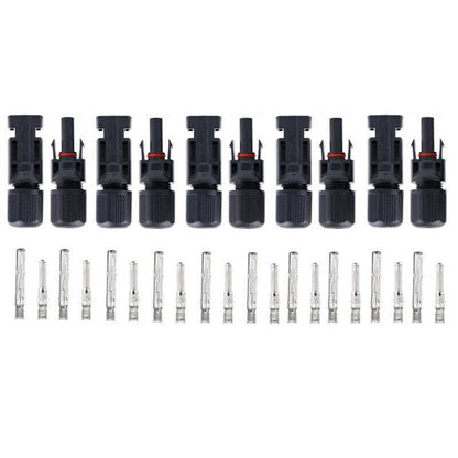 5-20 Pairs PV Connectors Solar Panel 30A Line Plug Socket Male Female IP67 - 5 Pairs V528-SOLARCONNECTOR-5PAIRS-405509
