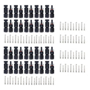 5-20 Pairs PV Connectors Solar Panel 30A Line Plug Socket Male Female IP67 - 5 Pairs V528-SOLARCONNECTOR-5PAIRS-405509
