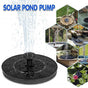 2022 Outdoor Solar Powered Floating Bird Bath Water Fountain Pump Garden Pond Au V528-SOLARFOUNTAIN-698520