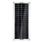 30W Usb Solar Panel Kit Battery Charger Controller Caravan Boat Outdoor Camping V528-SOLARPANELKIT-872734