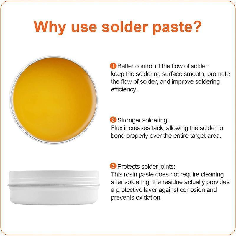 2X 10g Soldering Flux Paste Pcb Rosin Welding Diy High Intensity Solder Zj-18 V528-SOLDERINGFLU-2PCS-665420