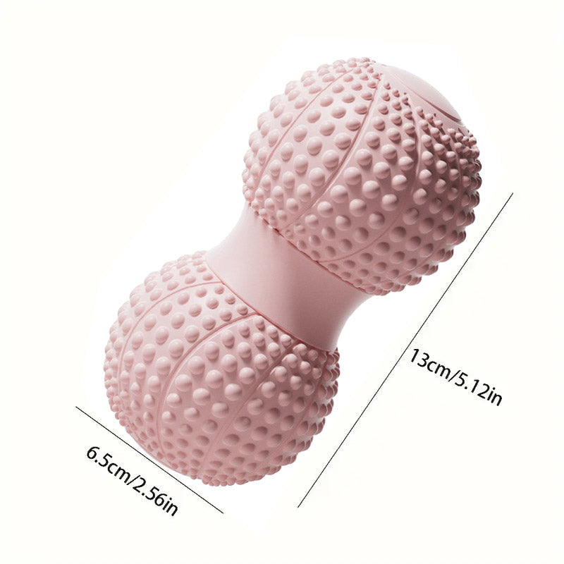 Peanut Massage Ball Foot and Muscle Relaxation Yoga Fitness Massage Tool - Grey V528-SOLES-GREY-998510