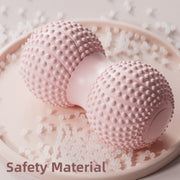 Peanut Massage Ball Foot and Muscle Relaxation Yoga Fitness Massage Tool - Pink V528-SOLES-PINK-911130