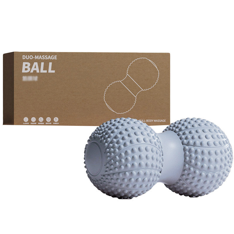 Peanut Massage Ball Foot and Muscle Relaxation Yoga Fitness Massage Tool - Pink V528-SOLES-PINK-911130