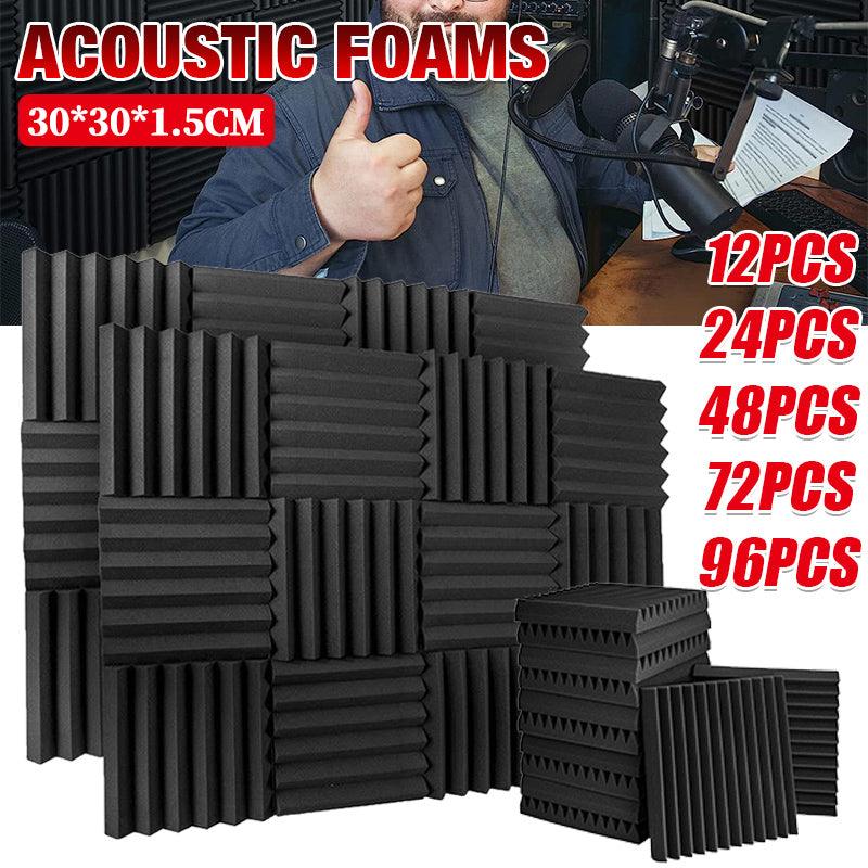 Sound Proofing Acoustic Panels Tiles Foam Studio Egg Shell Insulation Bass Traps - 12PCS V528-SOUNDPROOFCOTTON-12PCS-465412-1