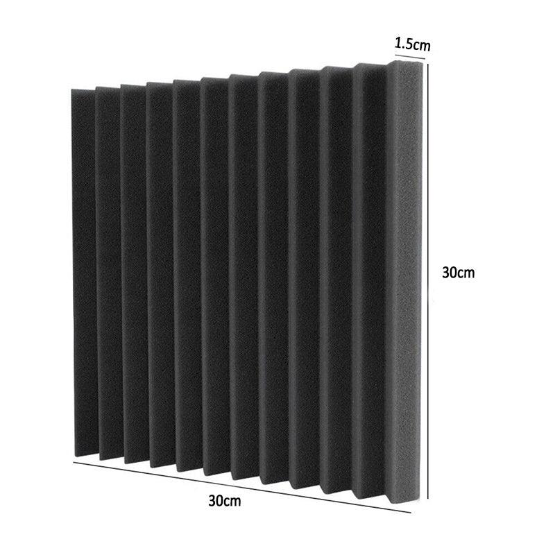 Sound Proofing Acoustic Panels Tiles Foam Studio Egg Shell Insulation Bass Traps - 12PCS V528-SOUNDPROOFCOTTON-12PCS-465412-1