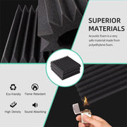 Sound Proofing Acoustic Panels Tiles Foam Studio Egg Shell Insulation Bass Traps - 12PCS V528-SOUNDPROOFCOTTON-12PCS-465412-1