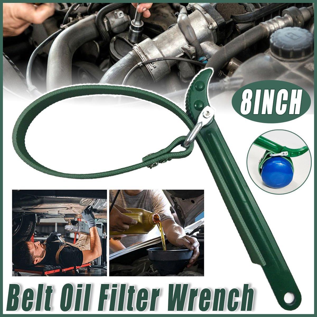 Oil Filter Belt Wrench Puller Strap Spanner Filter Cartridge Removal Tool V528-SPANNER-1PC-996055