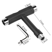 Roller Spanner Tool Skate T-Type Wrench Longboard Skateboard Screwdriver Mini V528-SPANNERTOOL-500313