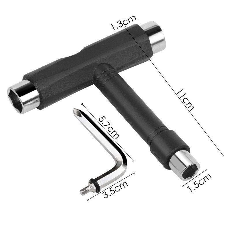 Roller Spanner Tool Skate T-Type Wrench Longboard Skateboard Screwdriver Mini V528-SPANNERTOOL-500313