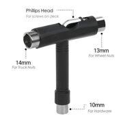 Roller Spanner Tool Skate T-Type Wrench Longboard Skateboard Screwdriver Mini V528-SPANNERTOOL-500313