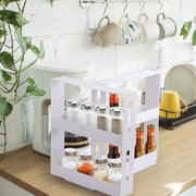 Rotating Spice Rack Kitchen Organizer Food Storage Rack Spice Organizer Stand V528-SPICE-RACK-264912