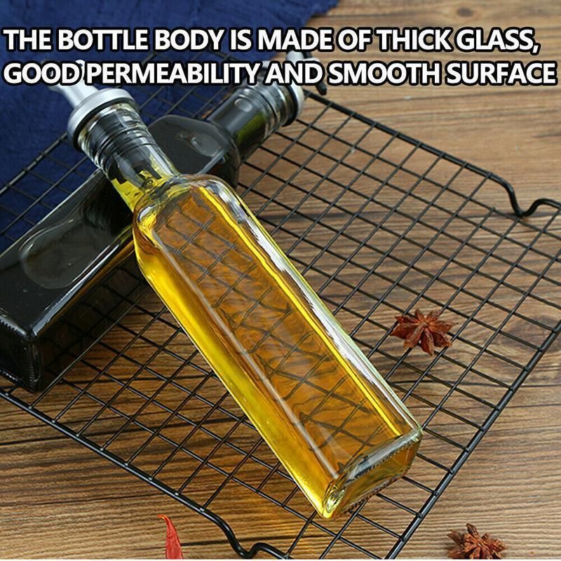 250/500ml Olive Oil Vinegar Pourer Dispenser Glass Bottle Kitchen Tools Cooking - 1 PCS/250 ML V528-SPICEGLASSBOTTLE-250ML-574098