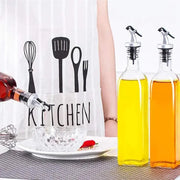 250/500ml Olive Oil Vinegar Pourer Dispenser Glass Bottle Kitchen Tools Cooking - 1 PCS/250 ML V528-SPICEGLASSBOTTLE-250ML-574098