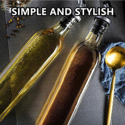 250/500ml Olive Oil Vinegar Pourer Dispenser Glass Bottle Kitchen Tools Cooking - 1 PCS/500 ML V528-SPICEGLASSBOTTLE-500ML-630530