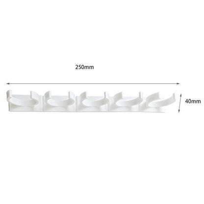 2Pcs Kitchen Spice Gripper Strip Jar Rack Organiser Storage Holder Wall V528-SPICESORTINGRACK-2PCS-711941
