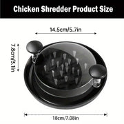 Chicken Breast Shredder Meat Mincer Tear Shredder Handheld Mincing Tool Kitchen - Black V528-SPLITTER-BLACK-752014