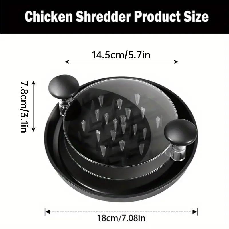 Chicken Breast Shredder Meat Mincer Tear Shredder Handheld Mincing Tool Kitchen - Black V528-SPLITTER-BLACK-752014