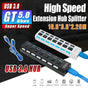 7 Port Usb 3.0 High Speed Extension Hub Splitter Extender For Pc Laptop Macbook - White V528-SPLITTERETENDER-WHITE-351474