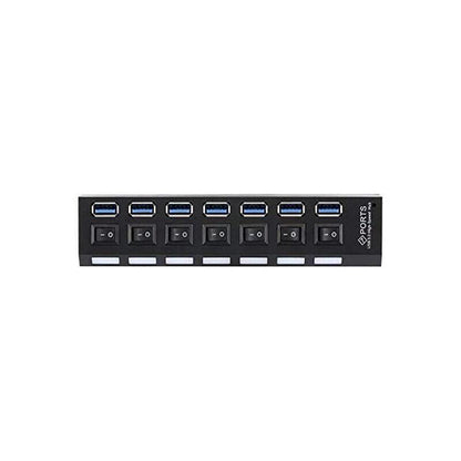 7 Port Usb 3.0 High Speed Extension Hub Splitter Extender For Pc Laptop Macbook - White V528-SPLITTERETENDER-WHITE-351474