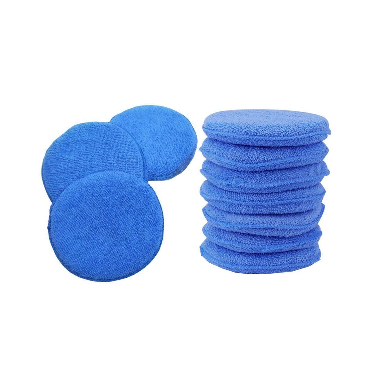 10pcs Car Waxing Sponge Polishing Pads Car Wash Sponges for Crystal Coating V528-SPONGE-10PCS-576877
