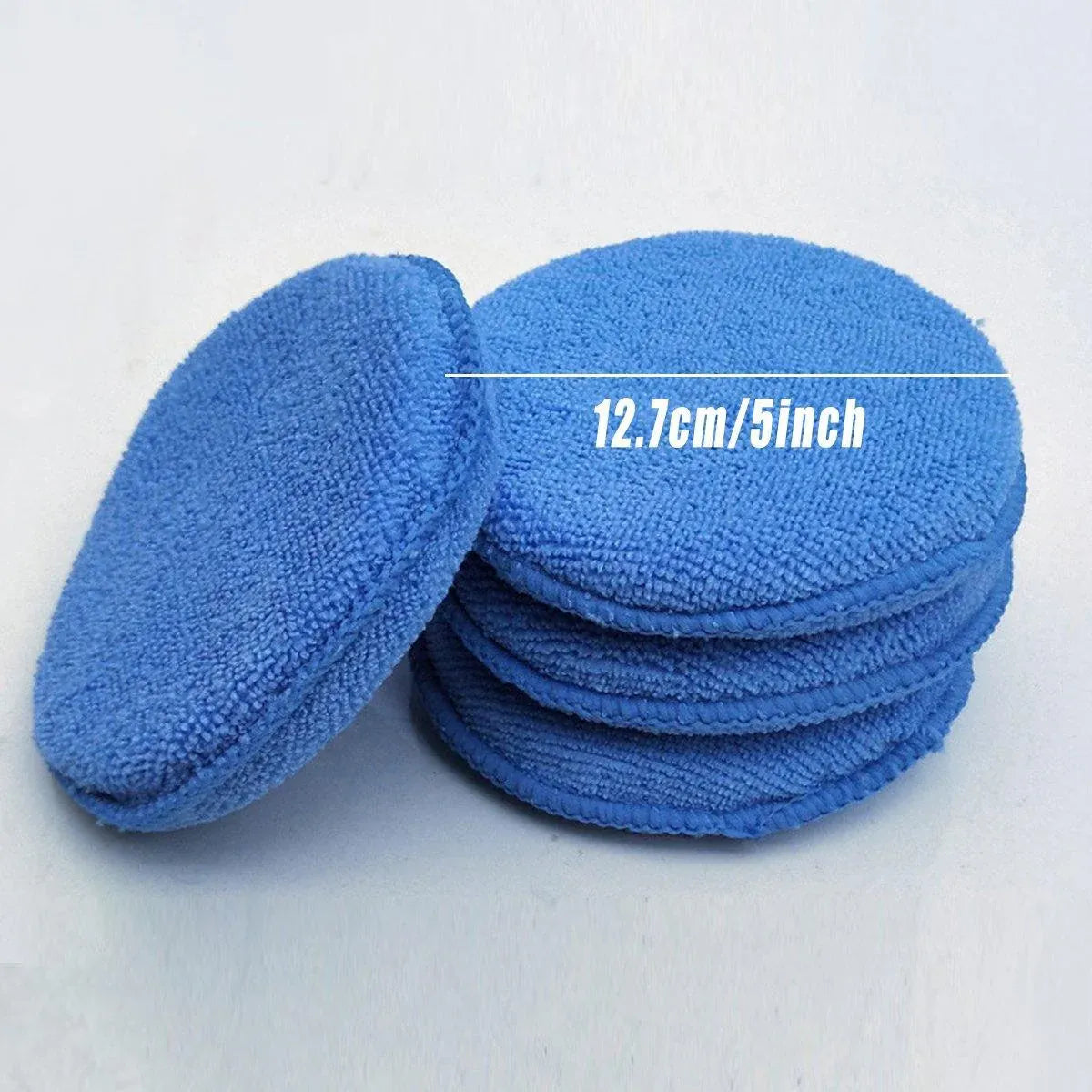 10pcs Car Waxing Sponge Polishing Pads Car Wash Sponges for Crystal Coating V528-SPONGE-10PCS-576877