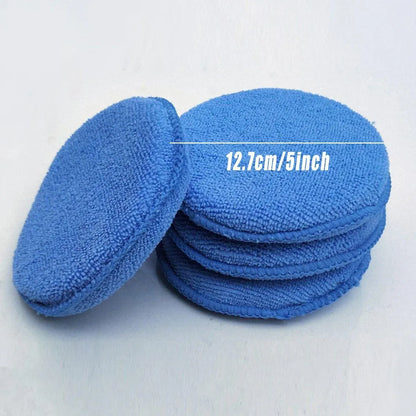 10pcs Car Waxing Sponge Polishing Pads Car Wash Sponges for Crystal Coating V528-SPONGE-10PCS-576877