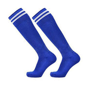 Mens Womens Sports Breathable Tube Long High Socks Knee Warm Casual Footy Soccer - Orange V528-SPORTSSOCKS-ORANGE-351146