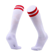 Mens Womens Sports Breathable Tube Long High Socks Knee Warm Casual Footy Soccer - Rose Red V528-SPORTSSOCKS-ROSERED-571474