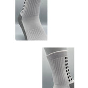 Anti-Slip Sports Socks with PVC Grip Dots for Soccer Basketball and Training Use - White V528-SPORTSSOCKS-WHITE-839857