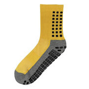 Anti-Slip Sports Socks with PVC Grip Dots for Soccer Basketball and Training Use - White V528-SPORTSSOCKS-WHITE-839857