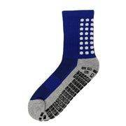 Anti-Slip Sports Socks with PVC Grip Dots for Soccer Basketball and Training Use - White V528-SPORTSSOCKS-WHITE-839857